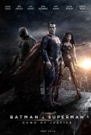 Промо-баннер фильма «Бэтмен против Супермена»